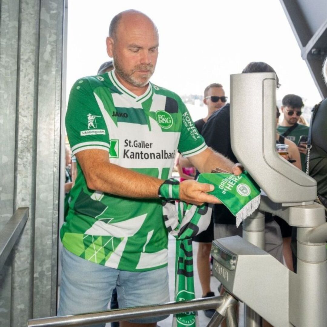 fc st.gallen gamification ticketing scarf