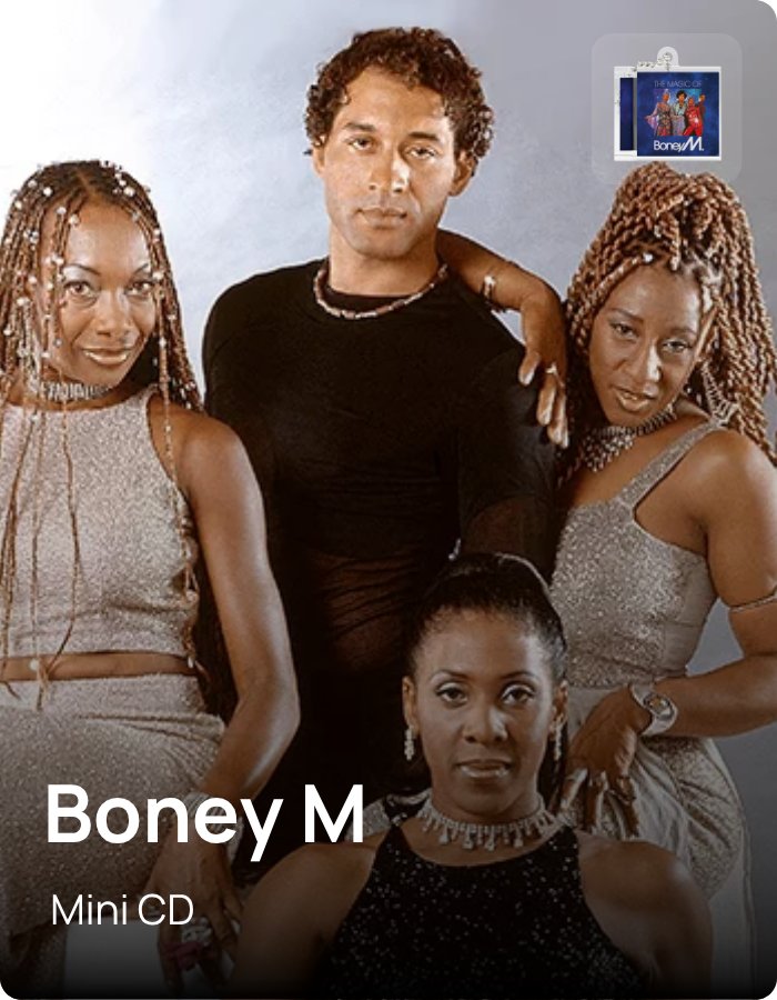 Boney M. - Mini CD - powered by ZATAP