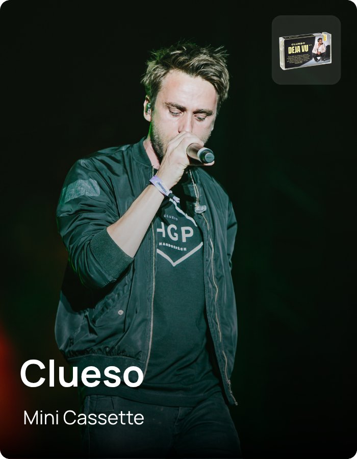 Clueso - Mini Cassette - powered by ZATAP