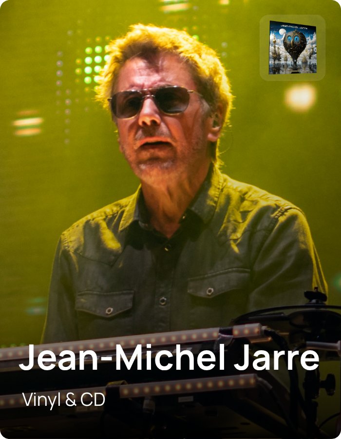 Jean-Michel Jarre - Vinyl & CD - powered by ZATAP