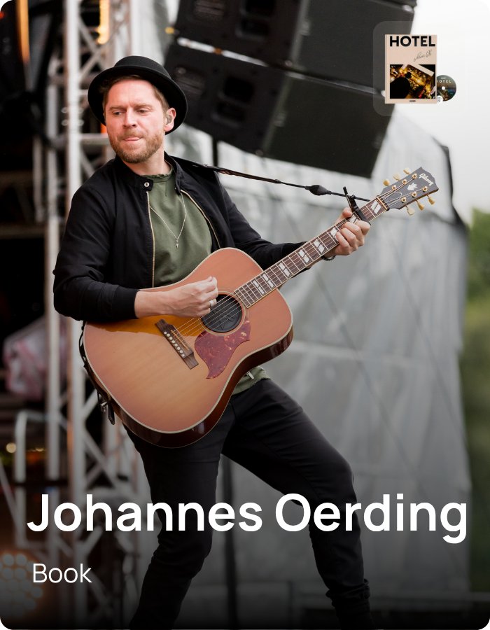 Johannes Oerding - Photo Book - powered by ZATAP