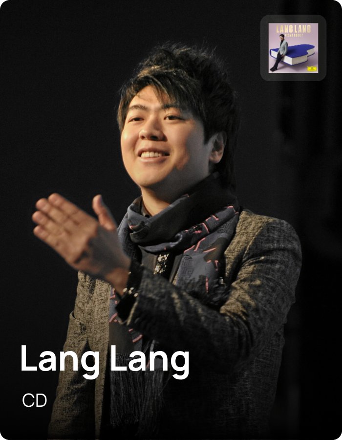 Lang Lang - CD - powered by ZATAP
