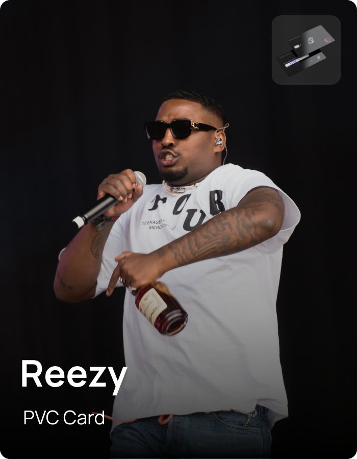 Reezy - PVC Card - powered by ZATAP