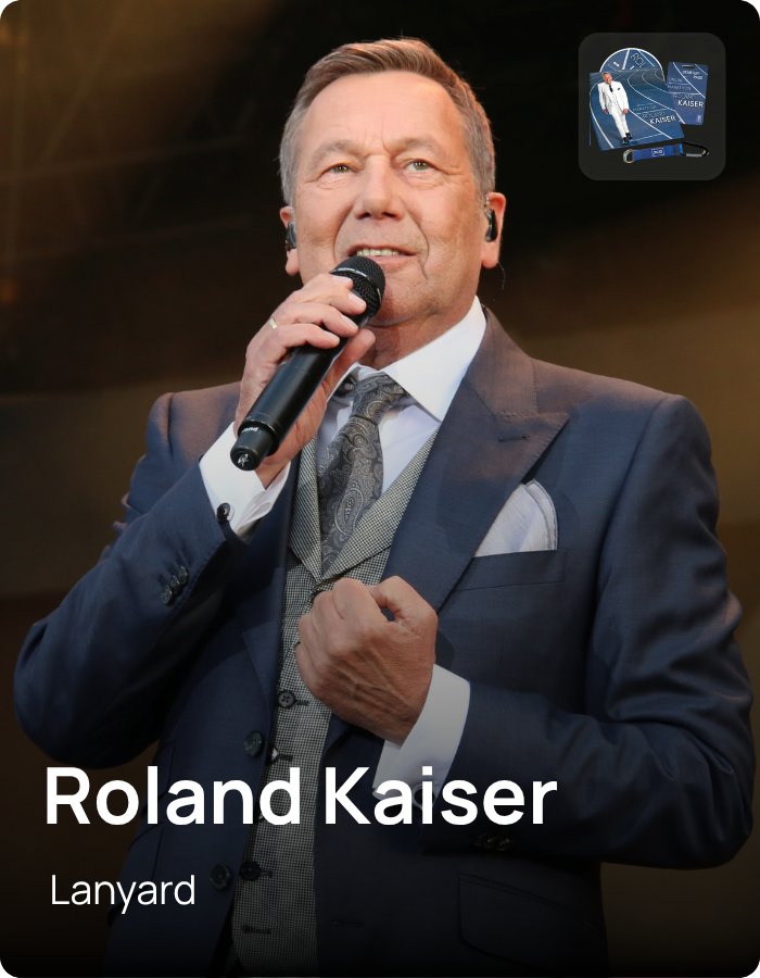Roland Kaiser - Lanyard - powered by ZATAP