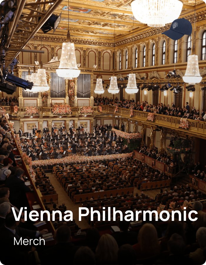 Vienna Philharmonic - Merch - powered by ZATAP