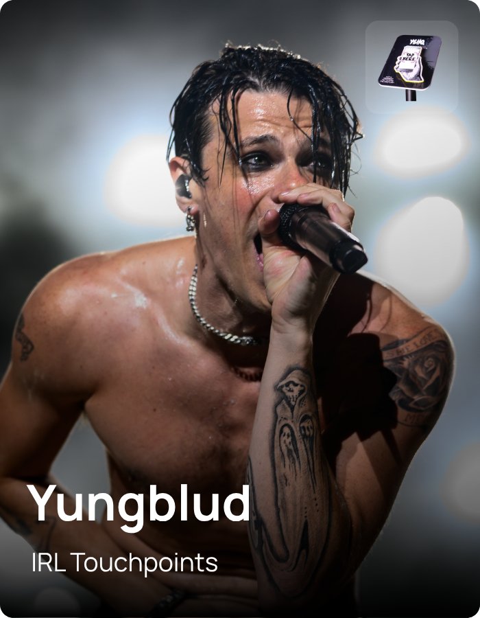 Yungblud - IRL Touchpoints - powered by ZATAP