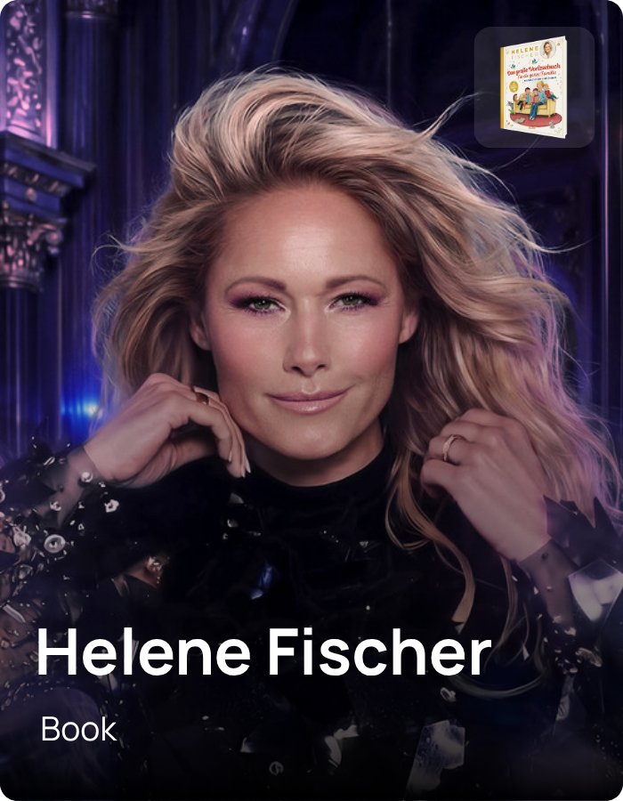 Helene Fischer - Book - powered by ZATAP