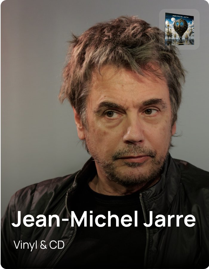 Jean-Michel Jarre - Vinyl & CD - powered by ZATAP