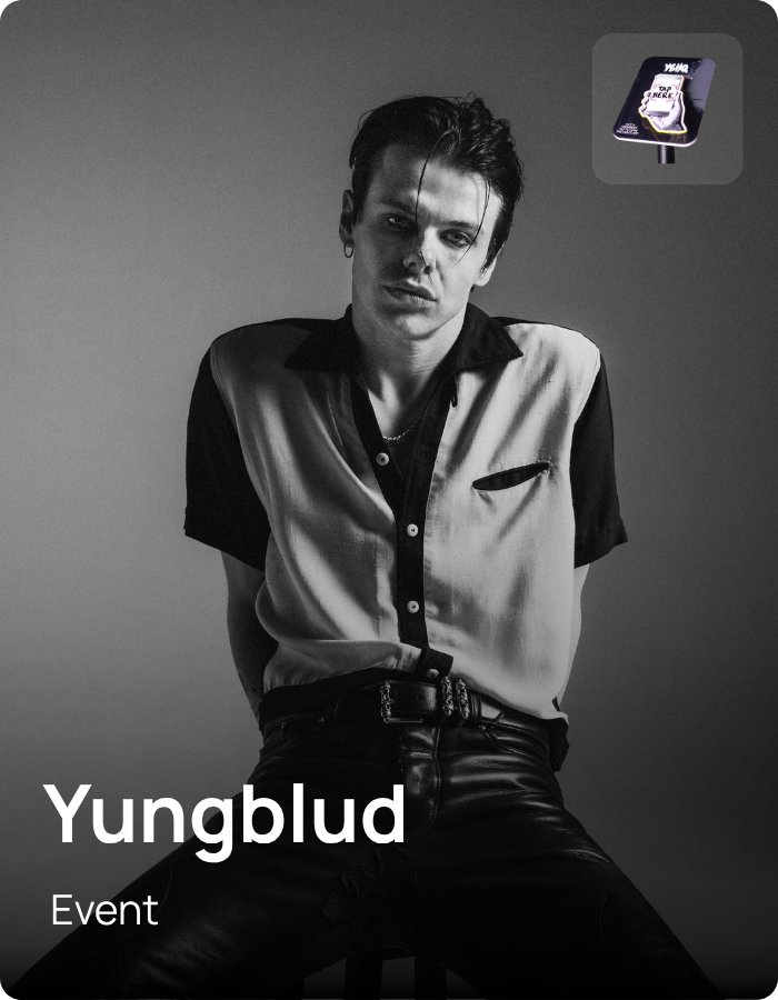 Yungblud - IRL Touchpoints - powered by ZATAP