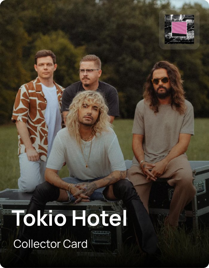 Tokio Hotel - Collector Card - powered by ZATAP